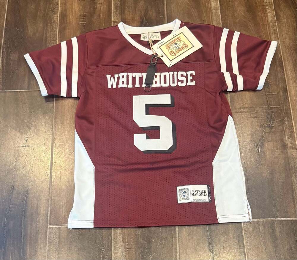 Authentic Classics Patrick Mahomes Whitehouse High School #5 Football Jersey